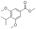 CAS 登录号：344396-17-4, 甲基4-异丙基-3,5-二甲氧基苯甲酸酯