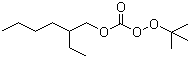 structure of CAS# 34443-12-4, tert-Butylperoxy 2-ethylhexyl carbonate