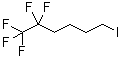 structure of CAS# 344452-10-4, 1,1,1,2,2-Pentafluoro-6-iodohexane