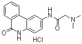 PJ 34 盐酸盐分子结构 (CAS 344458-15-7)