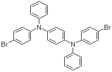 structure of CAS# 344782-48-5, N,N'-二苯基-N,N'-二(4-溴苯基)联苯-4,4'-二胺