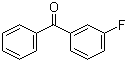 3-氟二苯甲酮分子结构 (CAS 345-69-7)