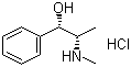 盐酸右旋麻黄素分子结构 (CAS 345-78-8)
