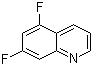 5,7-Difluoroquinoline molecular structure (CAS 34522-72-0)