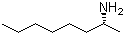 structure of CAS# 34566-05-7, (R)-2-Aminooctane