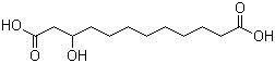 CAS # 34574-69-1, 3-Hydroxydodecanedioic acid