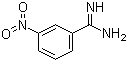 3-硝基苯甲脒分子结构 (CAS 3459-99-2)