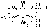 CAS # 345958-55-6, D-myo-Inositol 1,4,5-tris(dihydrogen phosphate) triammonium salt