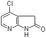 structure of CAS# 346599-62-0, 4-Chloro-1H-pyrrolo[2,3-b]pyridin-2(3H)-one