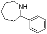 structure of CAS# 3466-82-8, 2-Phenylperhydroazepine