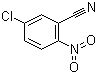 5-氯-2-硝基苄腈分子结构 (CAS 34662-31-2)