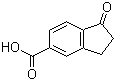 1-Oxoindan-5-carboxylic acid molecular structure (CAS 3470-45-9)