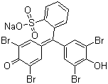 structure of CAS# 34725-61-6, Bromophenol Blue sodium salt