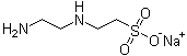structure of CAS# 34730-59-1, Sodium N-(2-aminoethyl)aminoethanesulfonate