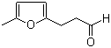 structure of CAS# 34756-16-6, 5-Methylfuran-2-propionaldehyde