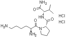 CAS # 347870-98-8, L-Lysyl-L-prolyl-L-valinamide dihydrochloride