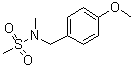 CAS # 34825-81-5, N-(4-Methoxybenzyl)-N-methylmethanesulfonamide