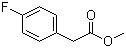 structure of CAS# 34837-84-8, Methyl 4-fluorophenylacetate