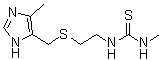 structure of CAS# 34839-70-8, 甲硫米特