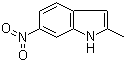 structure of CAS# 3484-23-9, 2-Methyl-6-nitro-1H-indole