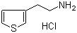 structure of CAS# 34843-84-0, 3-噻吩乙胺盐酸盐