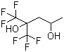 1,1,1-Trifluoro-2-trifluoromethylpentane-2,4-diol molecular structure (CAS 34844-48-9)