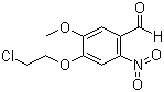 4-(2-Chloroethoxy)-5-methoxy-2-nitrobenzaldehyde molecular structure (CAS 348618-75-7)