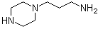 structure of CAS# 34885-02-4, 1-Piperazinepropanamine
