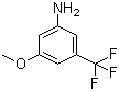 3-Methoxy-5-(trifluoromethyl)aniline molecular structure (CAS 349-55-3)
