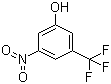3-Nitro-5-(trifluoromethyl)phenol molecular structure (CAS 349-57-5)
