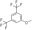 structure of CAS# 349-60-0, 3,5-二(三氟甲基)苯甲醚