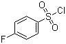 4-氟苯磺酰氯分子结构 (CAS 349-88-2)