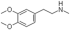 N-Methylhomoveratrylamine molecular structure (CAS 3490-06-0)