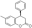 (4S)-6-Methyl-4-phenylchroman-2-one molecular structure (CAS 349547-18-8)