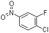 4-Chloro-3-fluoronitrobenzene molecular structure (CAS 350-31-2)
