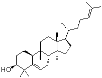CAS # 35012-08-9, Cucurbitadienol, 10alpha-Cucurbita-5,24-dien-3beta-ol, Anhydrolitsomentol, (3beta,9beta,10alpha)-9-Methyl-19-norlanosta-5,24-dien-3-ol