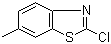 structure of CAS# 3507-26-4, 2-Chloro-6-methylbenzothiazole