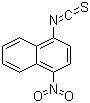 4-硝基萘基异硫氰酸酯分子结构 (CAS 35075-82-2)