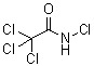 N-氯三氯乙酰胺分子结构 (CAS 35077-10-2)