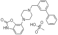 structure of CAS# 350992-13-1, Bifeprunox mesylate
