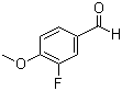 structure of CAS# 351-54-2, 3-Fluoro-4-methoxybenzaldehyde