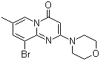 CAS # 351002-16-9, 9-Bromo-7-methyl-2-(4-morpholinyl)-4H-pyrido[1,2-a]pyrimidin-4-one