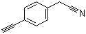 structure of CAS# 351002-90-9, (4-Ethynylphenyl)acetonitrile