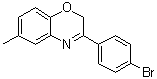 structure of CAS# 351003-33-3, 3-(4-Bromophenyl)-6-methyl-2H-1,4-benzoxazine