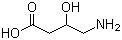 CAS # 352-21-6, 3-Hydroxy-4-amino-butyric acid, DL-4-Amino-3-hydroxybutyric acid, DL-gamma-Amino-beta-hydroxybutyric acid