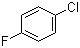 structure of CAS# 352-33-0, 1-Chloro-4-fluorobenzene