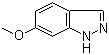 structure of CAS# 3522-07-4, 6-Methoxyindazole