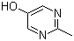 structure of CAS# 35231-56-2, 5-Hydroxy-2-methylpyrimidine