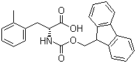 structure of CAS# 352351-63-4, Fmoc-2-methyl-D-phenylalanine