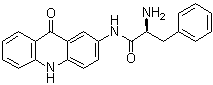 CAS # 352525-09-8, (alphaS)-alpha-Amino-N-(9,10-dihydro-9-oxo-2-acridinyl)benzenepropanamide